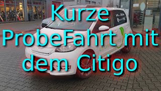 Meine Probefahrt mit dem Skoda Citigo E IV