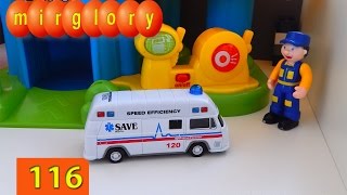 Мультики про машинки Скорая Помощь Автомойка Город машинок 116 серия Мультфильмы для детей mirglory