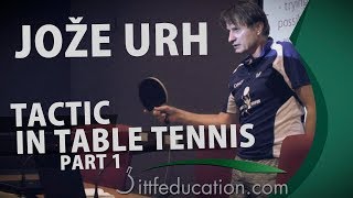 Joze Urh Tactic In Table Tennis   Part 1