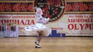 Этно-фолк. Рейтинг WADA. Юниоры, соло девушки, финал
