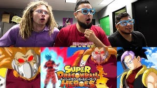REACTING TO SUPER FU AND GREAT APE KANBA! Super Dragon Ball Heroes Universe Mission 4 Trailer!