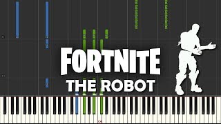 FORTNITE - The Robot (Piano Tutorial) [Synthesia]