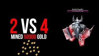 2 vs 4 (MK 10 lvl and 50000 gold)