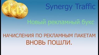 Synergy traffic.  Начисления по рекламным пакетам вновь пошли.
