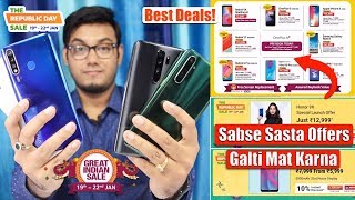 Flipkart Republic Day Sale 2020 & Great Indian Sale - Best Offers on Mobiles | Sabse Sasta Deals!