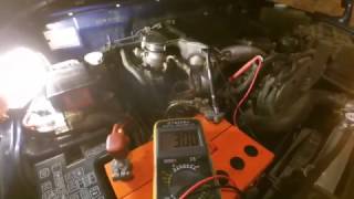 Как работает исправный ТНВД Mitsubishi.