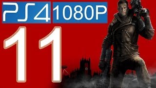 Wolfenstein The New Order Walkthrough Part 11 PS4 1080p HD Gameplay let's play - No Commentary