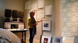 How to hang and organize a Photo Gallery wall in less than 5 minutes!