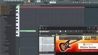 Обзор библиотеки AntonovSamples   Rhythm Guitar для Kontakt 5
