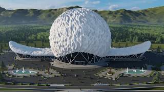 «Khabib Arena» - Concept project of  sport complex in Dagestan