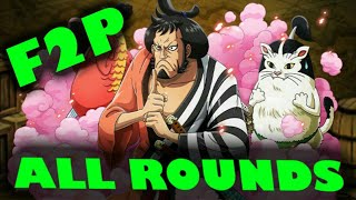 [OPTC Global] Kinemon Coliseum - All Rounds F2P