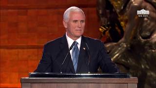 Vice President Pence Delivers Remarks at the Fifth World Holocaust Forum