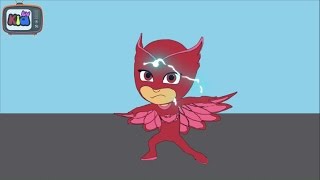 Сюрприз яйца для детей - PJ Маски супергероя , Angry Bird , Owlette Гекко Играть Doh Узнать цвета