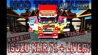 NEW|||SHARE MOD BUSSID ISUZU NMR71 + LIVERY|||GRATIS!!!