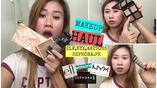 Drugstore Makeup Haul (ELF, NYX, Watsons, Sephora.ph)