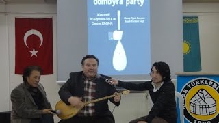 A Dombyra Party in Istanbul for the First President Day of Kazakhstan