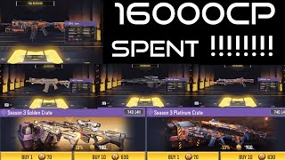 New Season 3 Golden and Platinum Crates Unboxing | ICR-1 and KRM262 LAVA Unlocked!!! | COD Mobile