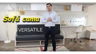 VERSATILE, cama abatible con sofá sincronizado para habitaciones juveniles