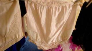 My Panty collection        -  History of Lingerie   Part 2