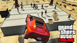GTA V Online - ps4 - Stunting Fails & Flying Cars!