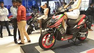 Aprilia SR160 And SRX 160 Revealed At Auto Expo 2020