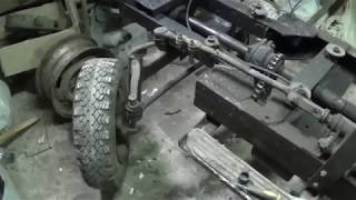 Мини трактор своими руками, передняя балка.