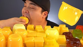 탱글탱글한 여러가지 푸딩 먹방~!! 리얼사운드 social eating Mukbang(Eating Show)