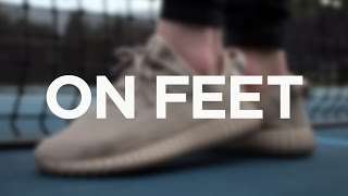 ON FEET: Adidas Yeezy Boost 350 - Oxford Tan