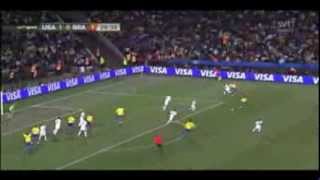 Landon Donovan Goal - Confederations Cup 2009 vs Brazil