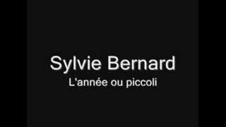 L'année ou piccoli - Sylvie Bernard