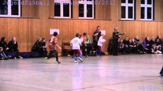 Jugendfußball Hamburg (22.1.2011) HSV 2. D - FC St.Pauli 2. D  - Jahrgang 1999 -  U 12