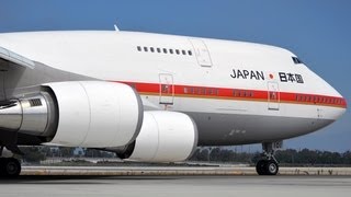Japanese Air Self Defense Force (JASDF) Boeing 747-47C [20-1101] at LAX