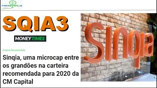 SQIA3 - SUAS AÇÕES VÃO DOBRAR DE VALOR?