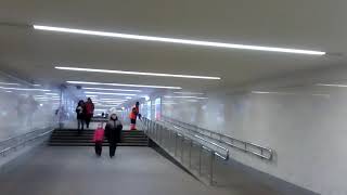 Москва 1573 станция метро Лухмановская зима день