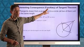 Common Core Geometry.Unit #9.Lesson #5.Tangents to Circles