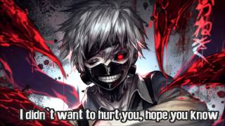 【Nightcore】Glassy Sky - Tokyo Ghoul √A 【Lyrics】