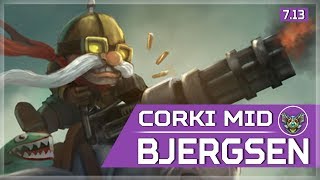 506. Bjergsen Corki vs Taliyah Mid - July 10th, 2017 - Patch 7.13 Season 7