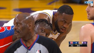 Los Angeles Lakers vs Detroit Pistons 1st Half Highlights | January 5, 2019-20 NBA Season