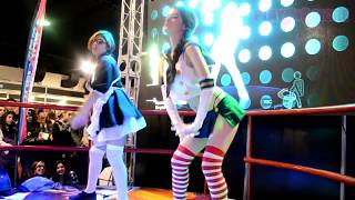 Bailando al Just Dance en la Comic Con 2017