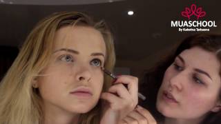 "Smoky eyes" Курс Сам себе визажист. Школа визажа MUASchool в Москве