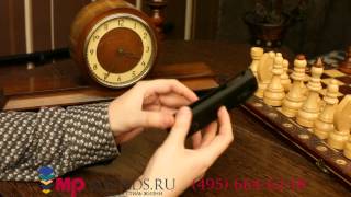 Чехол-книжка с окошком со встроенным аккумулятором для Samsung Galaxy S4 Mini черный