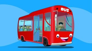 Rodas no ônibus | Canções infantis | Rimas de bebê | Nursery Rhymes Songs | Wheels On The Bus