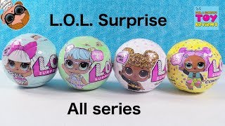 LOL Surprise Doll Series 1 2 3 Glitter Toy Opening Review | PSToyReviews