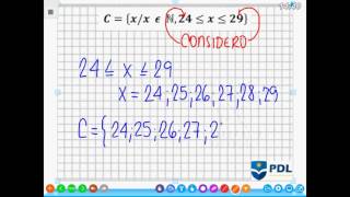 COLEGIO PDL - DETERMINACIÓN DE UN CONJUNTO