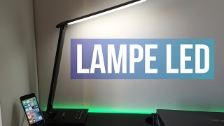 Test d'une lampe LED de bureau High-Tech !
