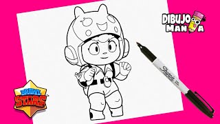 COMO DIBUJAR A BEA LADY BUG / BRAWL STARS / how to draw lady bug bea