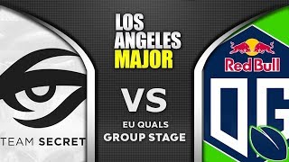 Secret vs OG Seed ESL One Los Angeles Major 2020 EU Highlights Dota 2