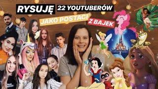RYSUJĘ YOUTUBERÓW JAKO POSTACI Z BAJEK | DISPARO SCATTI