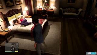 Геймплей игры GTA 5 Sexy Scene - Amanda Masturbates with a Dildo для Xbox 360