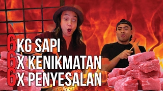 GILAA!!!! 6 Kg DAGING SAPI ABIS!!!! HANAMASA RUGI  | Ayo Makan | GERRY GIRIANZA ft. TANBOYKUN